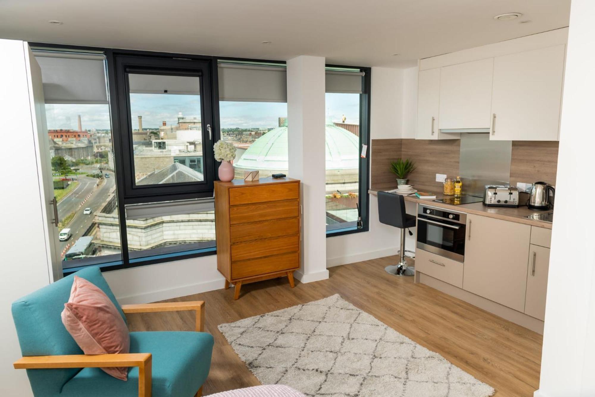 Chic Apartments And Studios At The Point In Aberdeen Eksteriør bilde